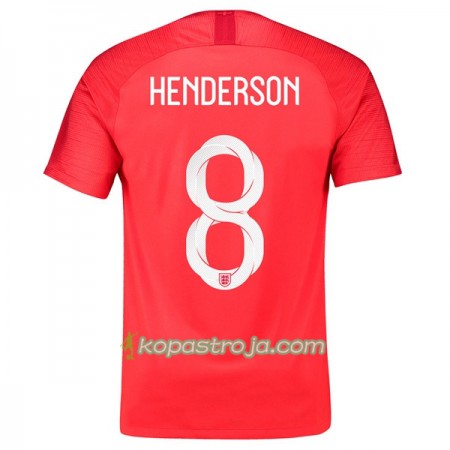 Billiga Fotbollströjor England Henderson 8 VM 2018 Borta tröja
